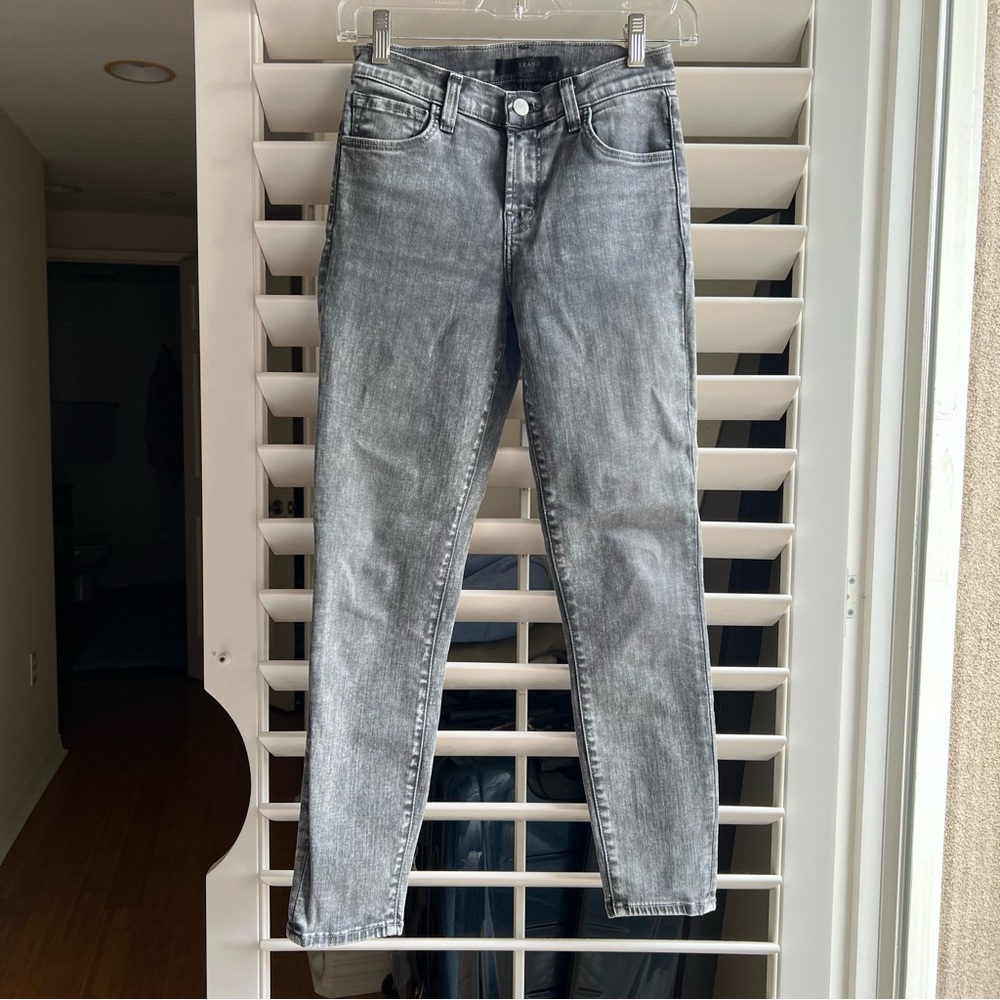 J Brand charcoal skinny jeans